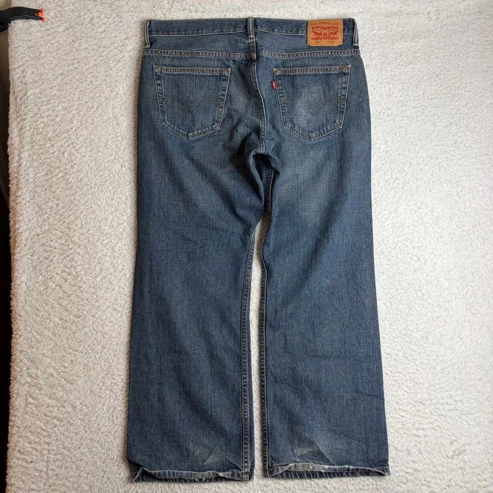 Levis 569 Loose Straight Jeans Mens 36x30 (38x29) Blue Denim Cotton baggy